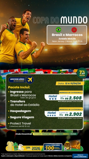 Pacote Copa do Mundo 